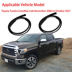 Bandeiman embedded steel wire seals for durable, stable sealing on Toyota Tundra CrewMax