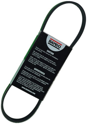 Bando USA serpentine belt engine installation shows precise OEM fit.