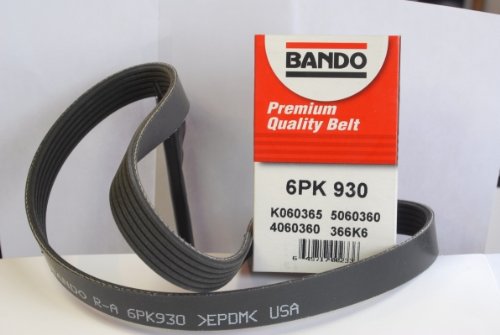Bando USA serpentine belt in operation delivering quiet performance.