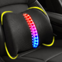 Bangled front view showing lumbar shape and immediate comfort