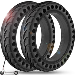 Bangting solid tire on Gotrax GXL V2 showcasing 50/75-6.1 size for fewer flats and confident rides.
