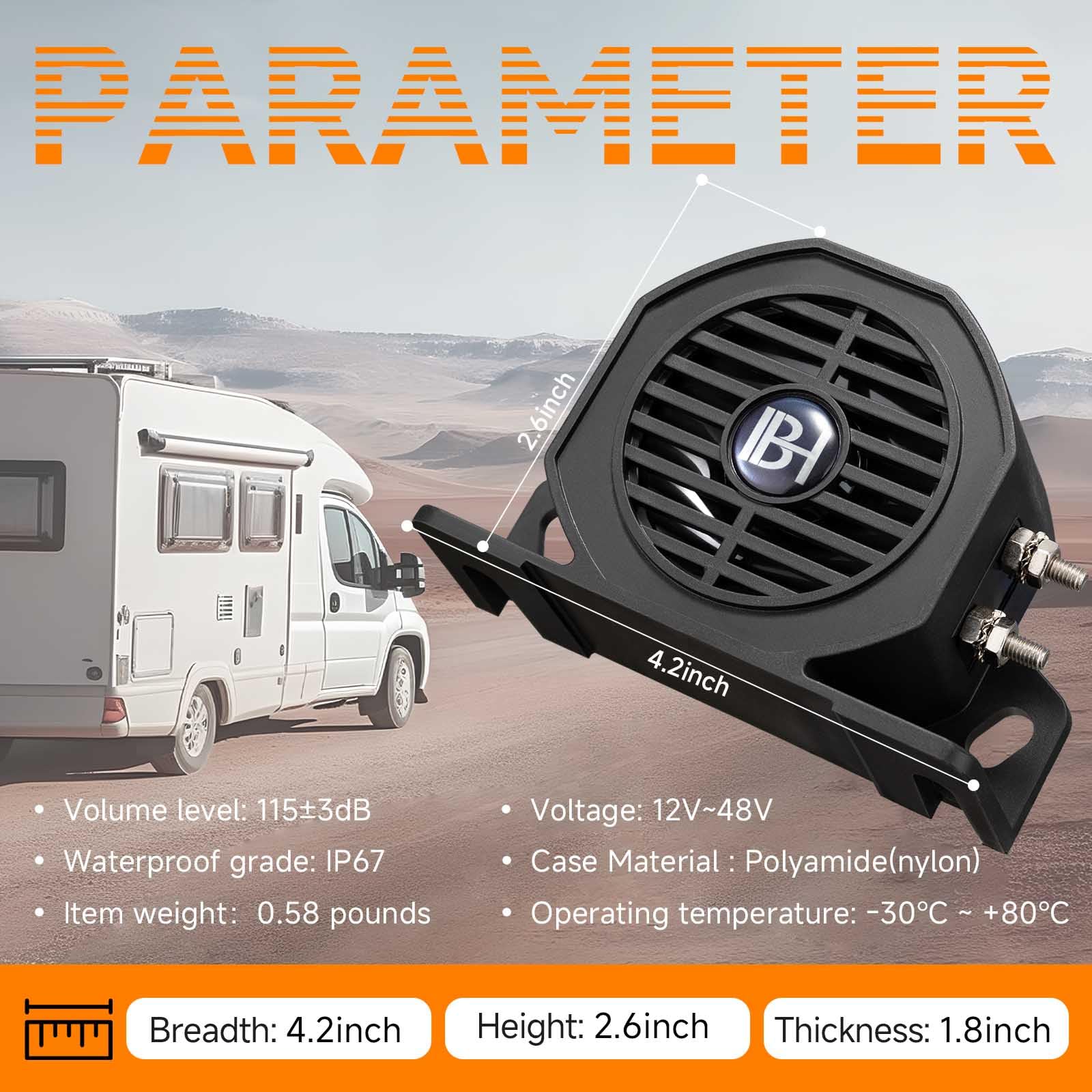 Banhao 12v-48v compatibility graphic shows broad vehicle applicability for fleets