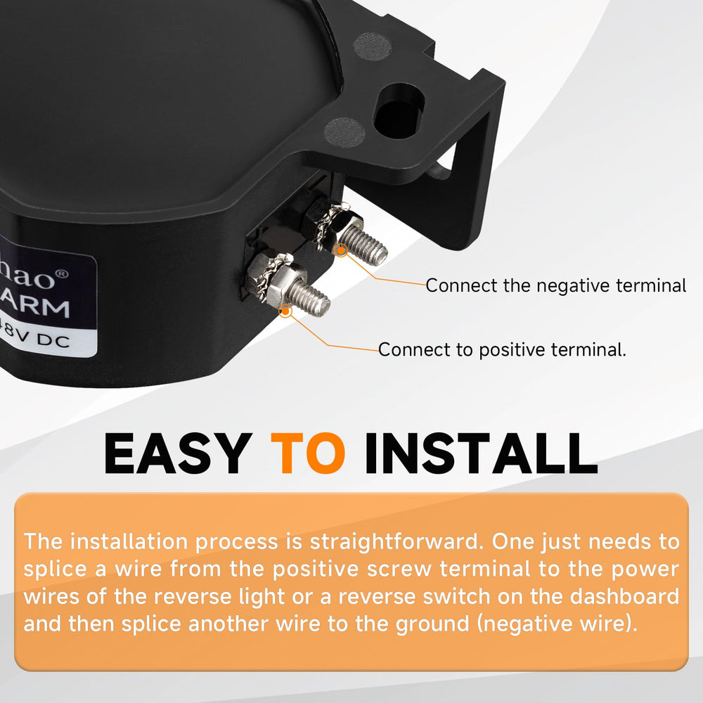 Banhao truck-mounted in-use view demonstrates reliable warning during reversing