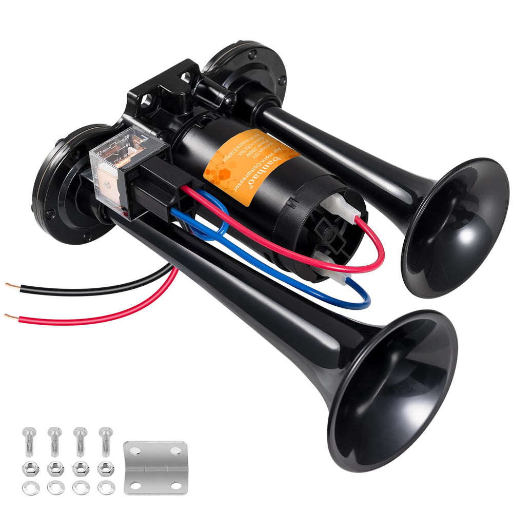 Banhao Electric Air Horn 150dB front view for high visibility signaling.