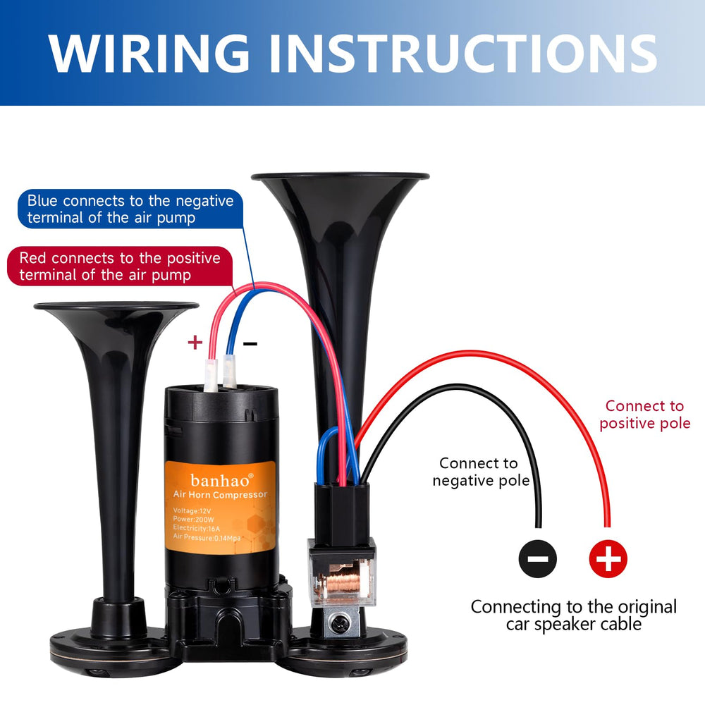 Banhao installation kit makes 12V setup quick and simple.