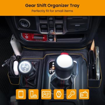 BANKKY center-console-organizer keeps essentials neatly stored and accessible during Jeep drives.