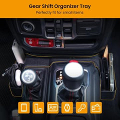 BANKKY center-console-organizer keeps essentials neatly stored and accessible during Jeep drives.