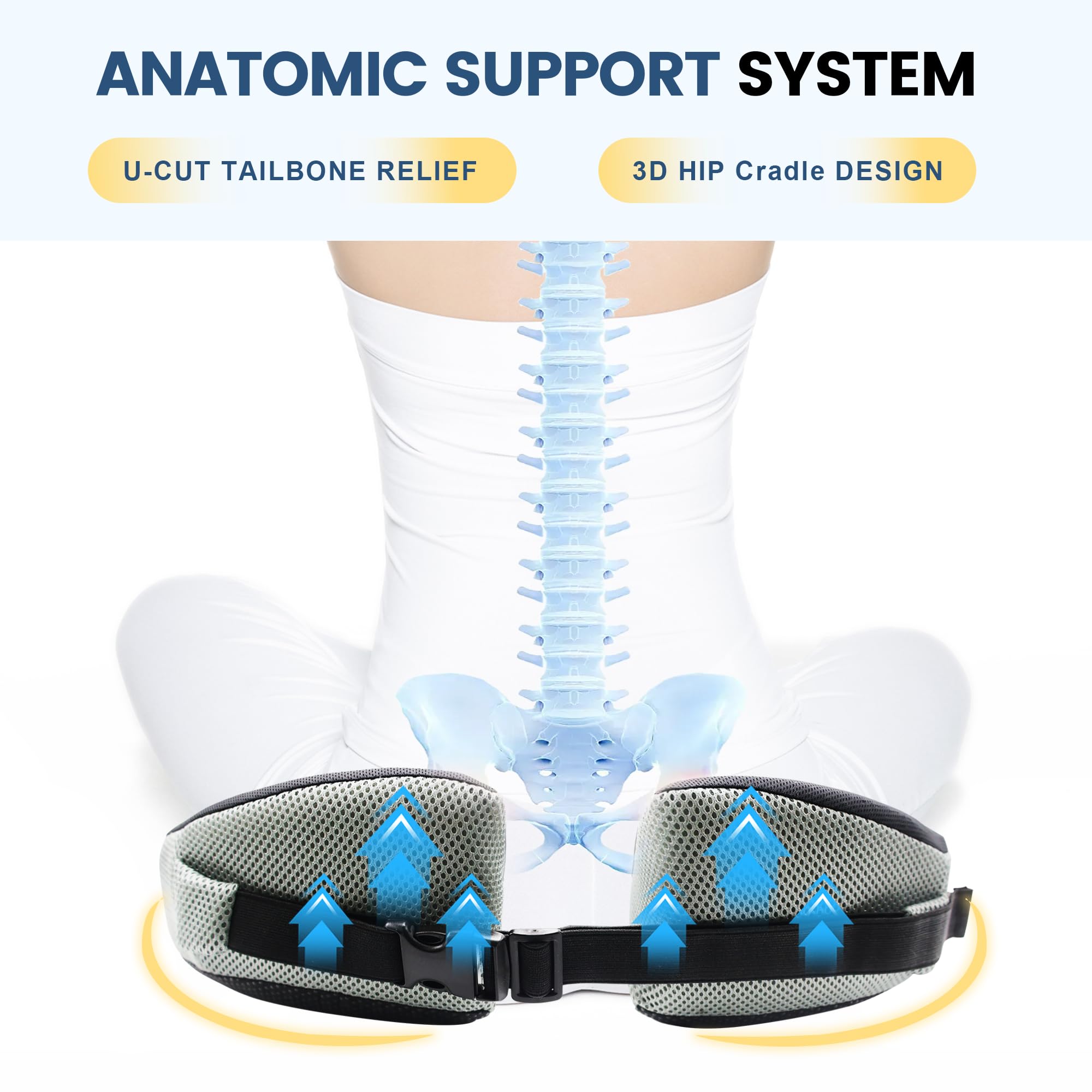 BANKQF long-drive comfort aids focus and reduces fatigue during commutes