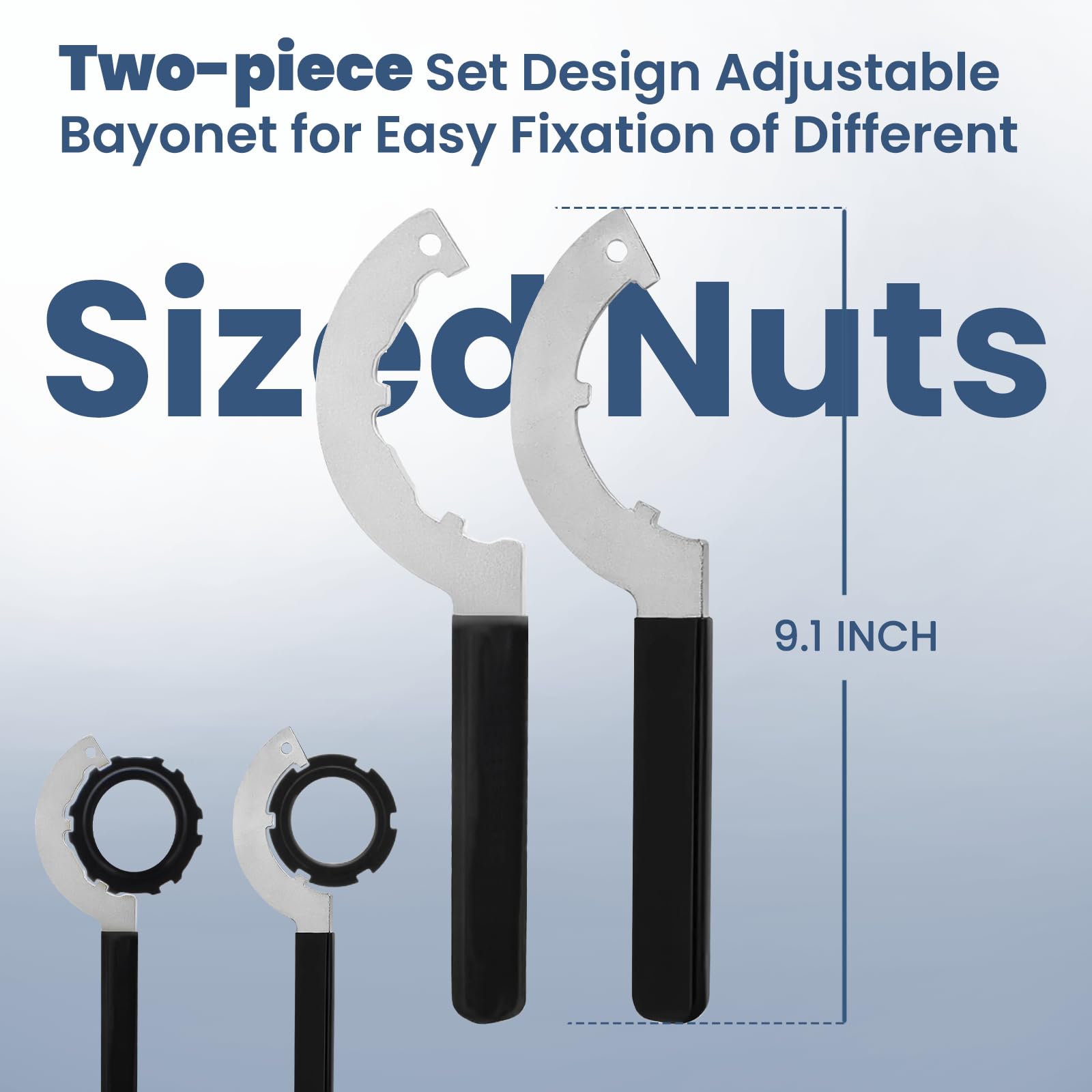 BANLIN T114W with non-slip handle for comfortable adjustments