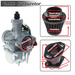 Banway 38mm air filter kit improving clean air intake for VM22 carb