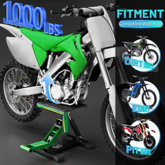 BAOUFF dirt bike stand hydraulic buffer dampens movement during lift