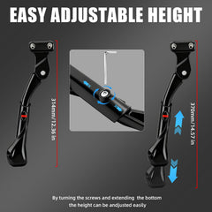 BAOUFF kickstand 6061 aluminum material delivers lightweight strength