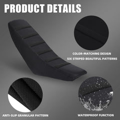 BAOUFF Tutti ICT Black anti-slip detail improves grip during rides