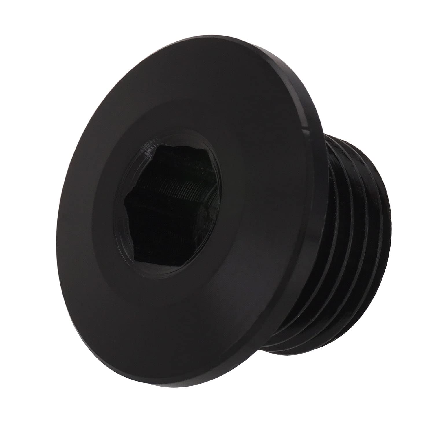 BAOUFF installation image showing front axle nut on Surron