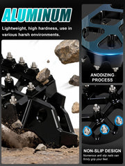 BAOUFF Surron Ultrabee footpeg with gaskets and pins for easy install.