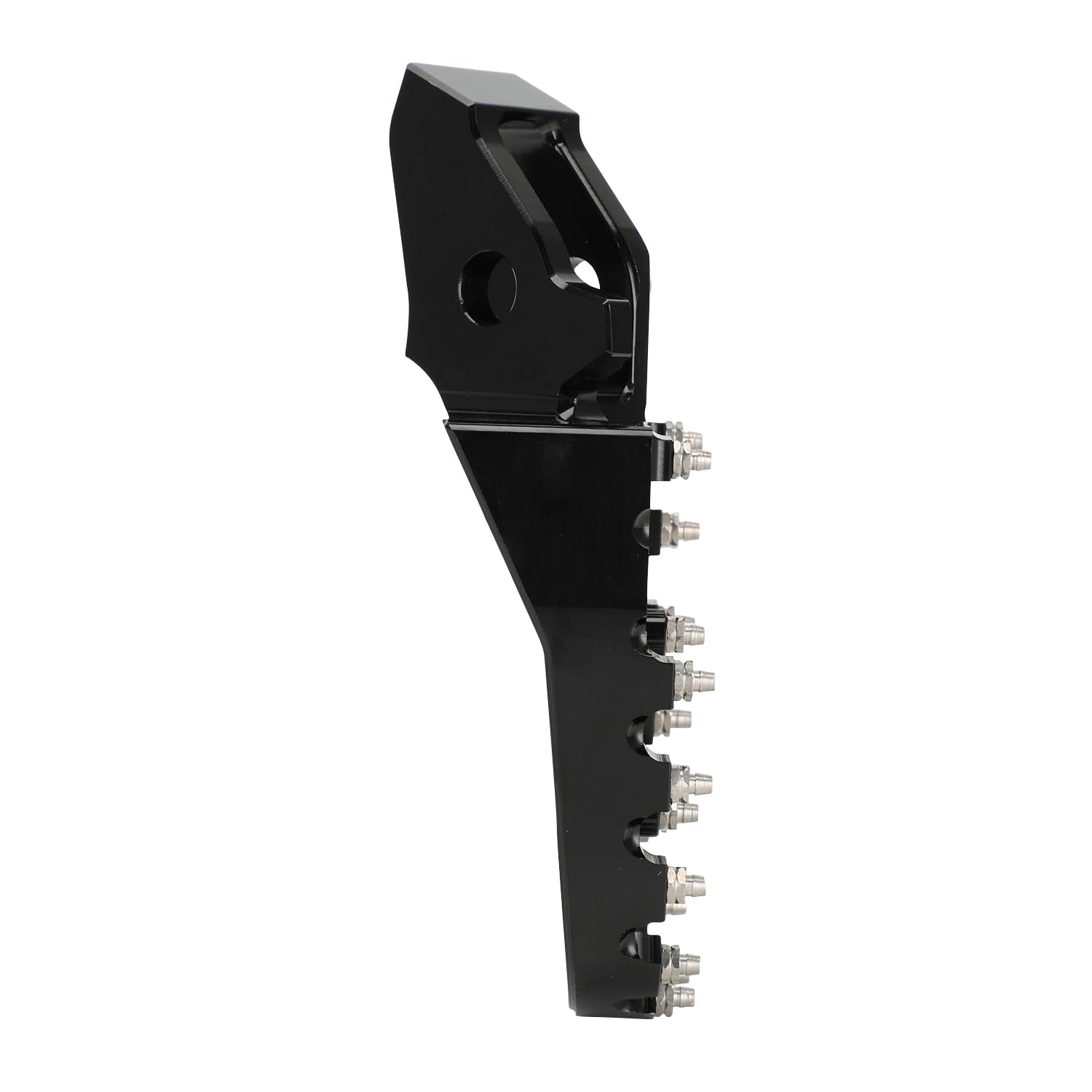 BAOUFF Surron Ultrabee footpeg side view on rugged dirt bike.
