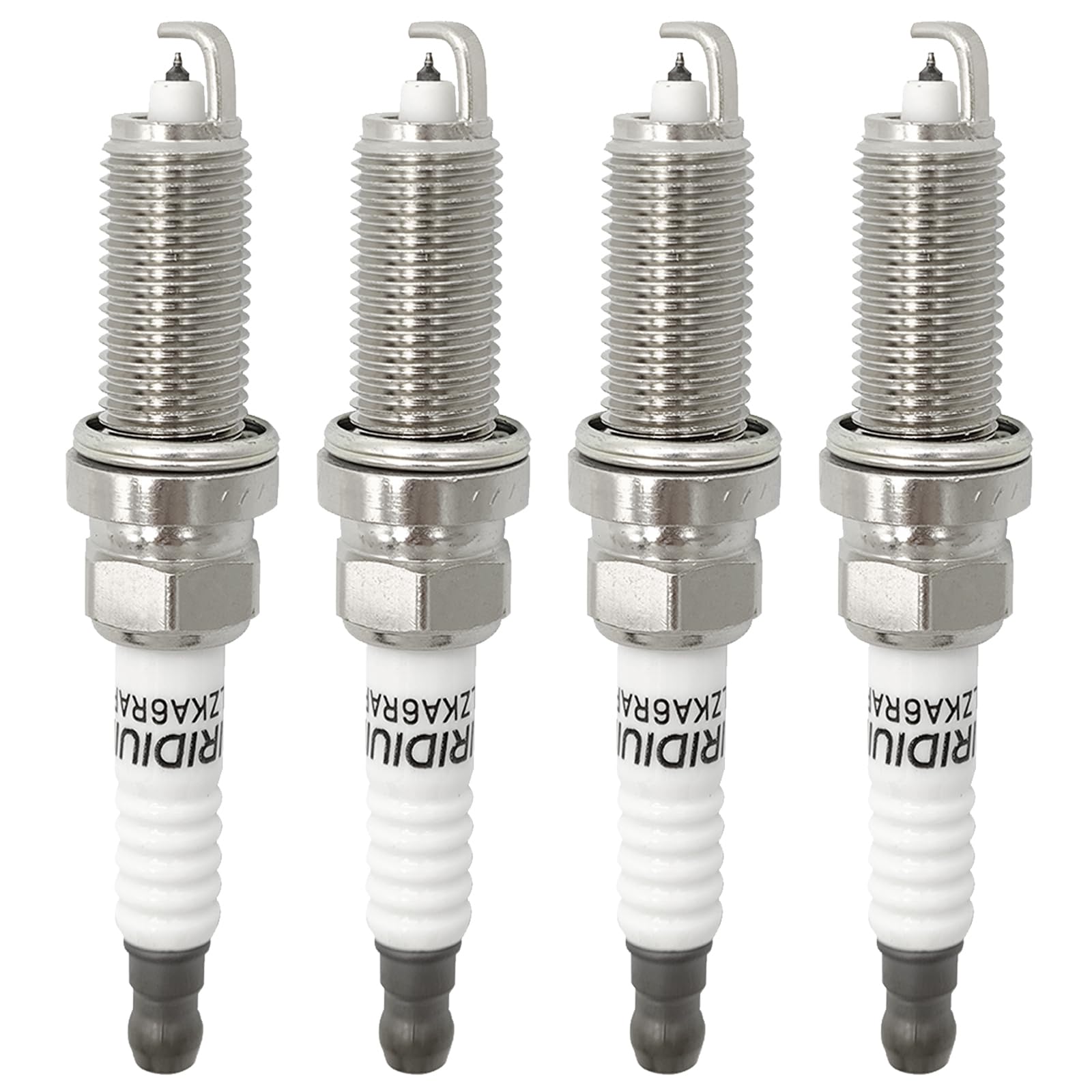 Barlin Hall Iridium Spark Plugs 93501 set of four for reliable ignition in compatible engines.