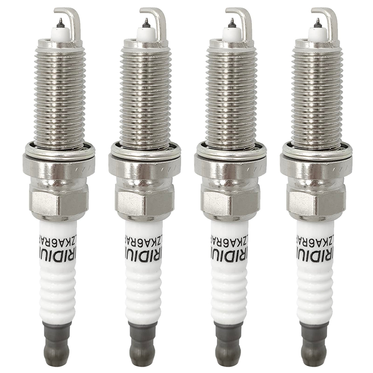 Barlin Hall Iridium Spark Plugs 93501 set of four for reliable ignition in compatible engines.