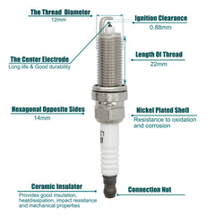 Barlin Hall spark plugs installation in engine bay for smooth, easy upgrade.