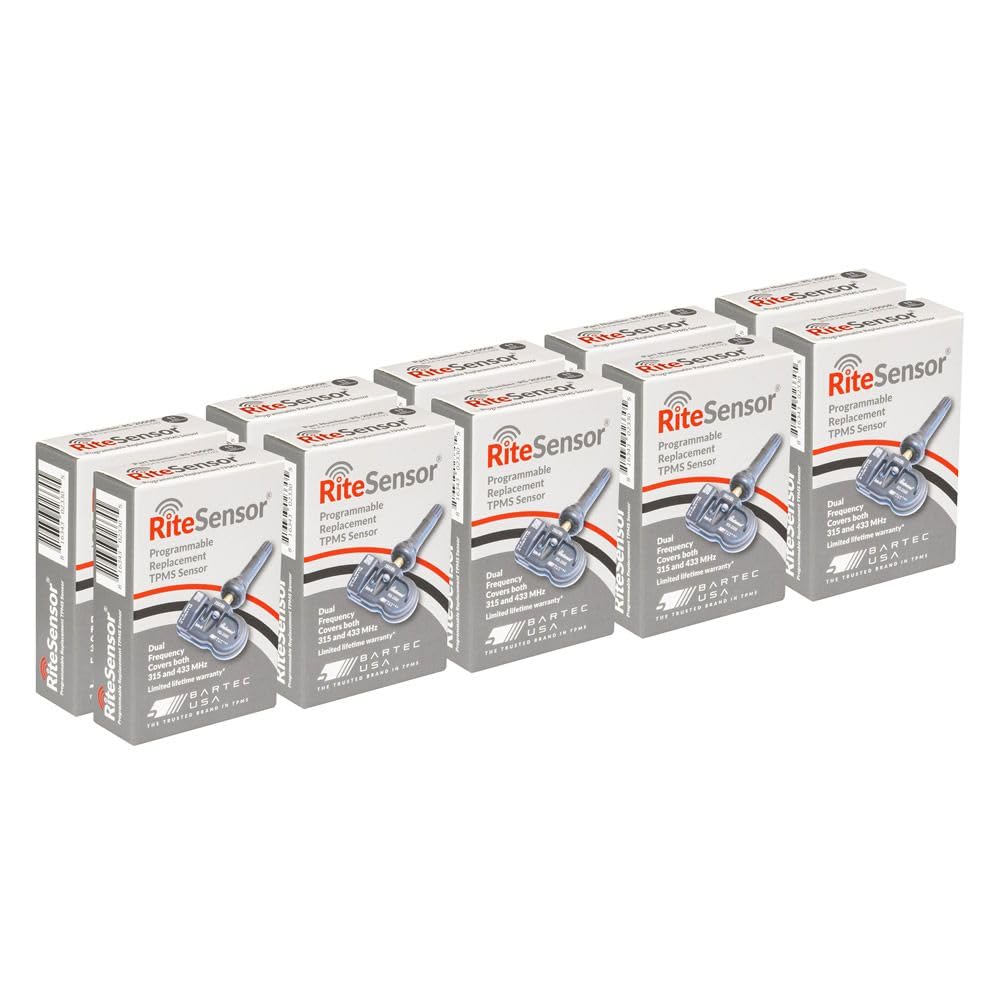 BARTEC RITE-SENSOR dual-frequency feature supports 315/433 MHz for broad vehicle compatibility