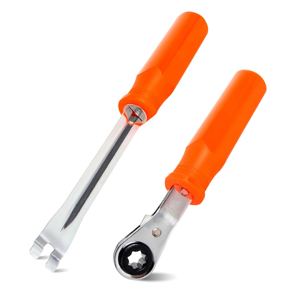 BARTOO 2pcs automatic slack adjuster wrench for quick brake adjustments.