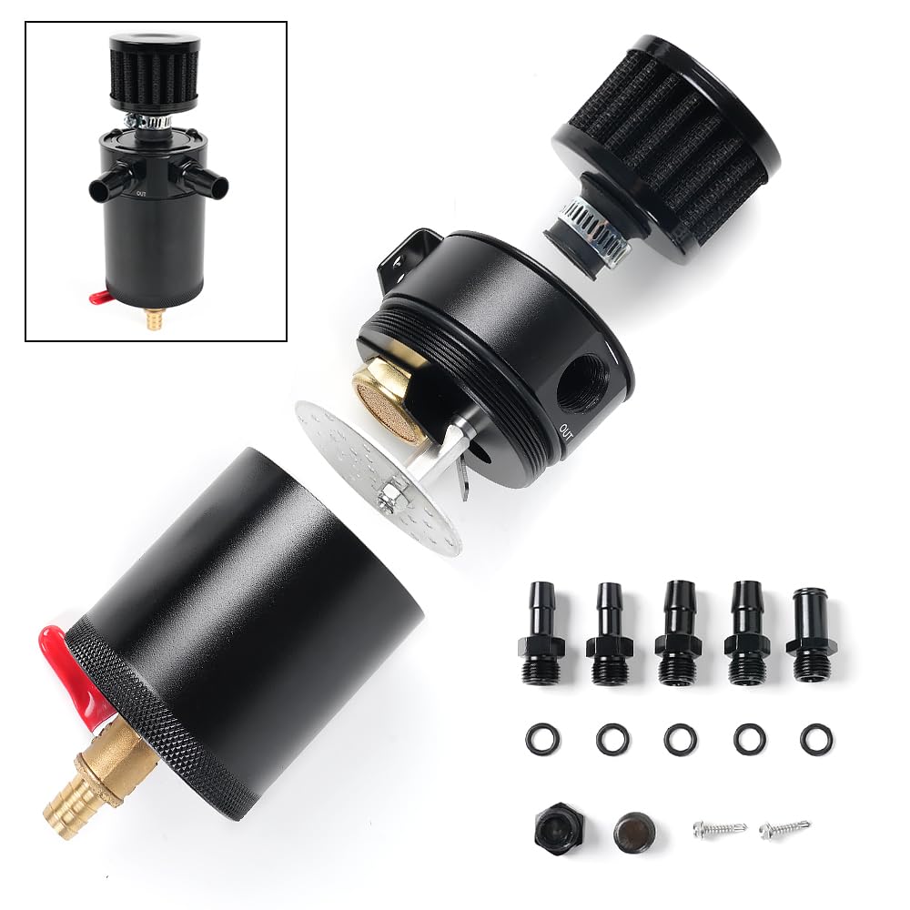 Bartoo 3/8 inch NPT inlet outlet for easy plumbing