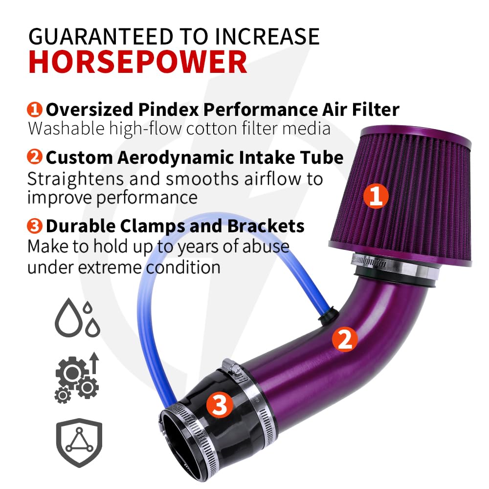 BARTOO air intake filter close-up highlighting filter element and readiness