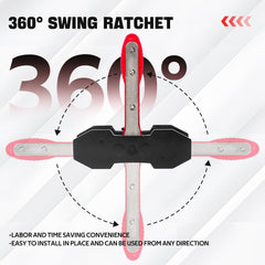 Bartoo ratcheting mechanism ensures smooth piston movement and control.