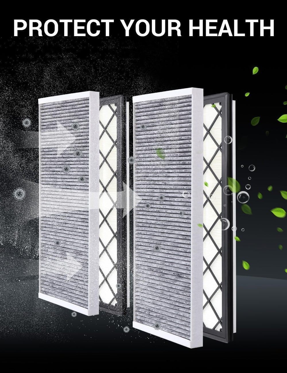 BASENOR activated carbon filtration helps reduce odors