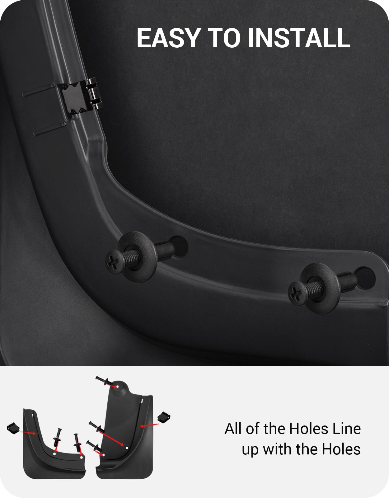 BASENOR all-weather Model Y protection guards undercarriage during rain and snow
