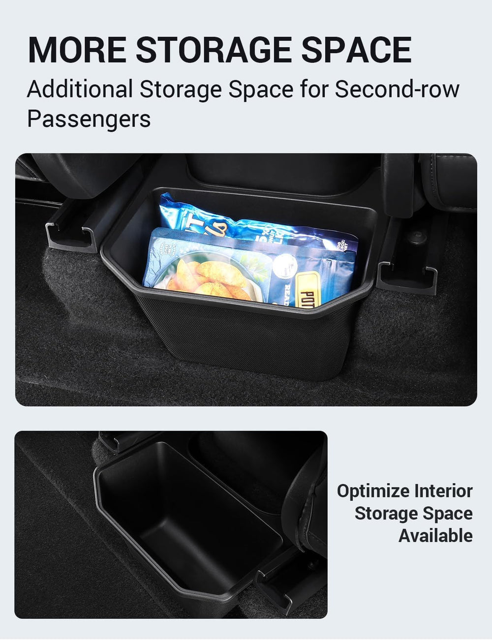 BASENOR anti-slip lid cover secures items while driving.