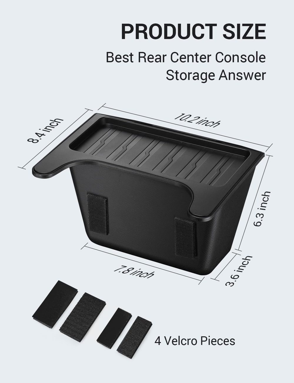 BASENOR backseat storage keeps cups and phones within reach.
