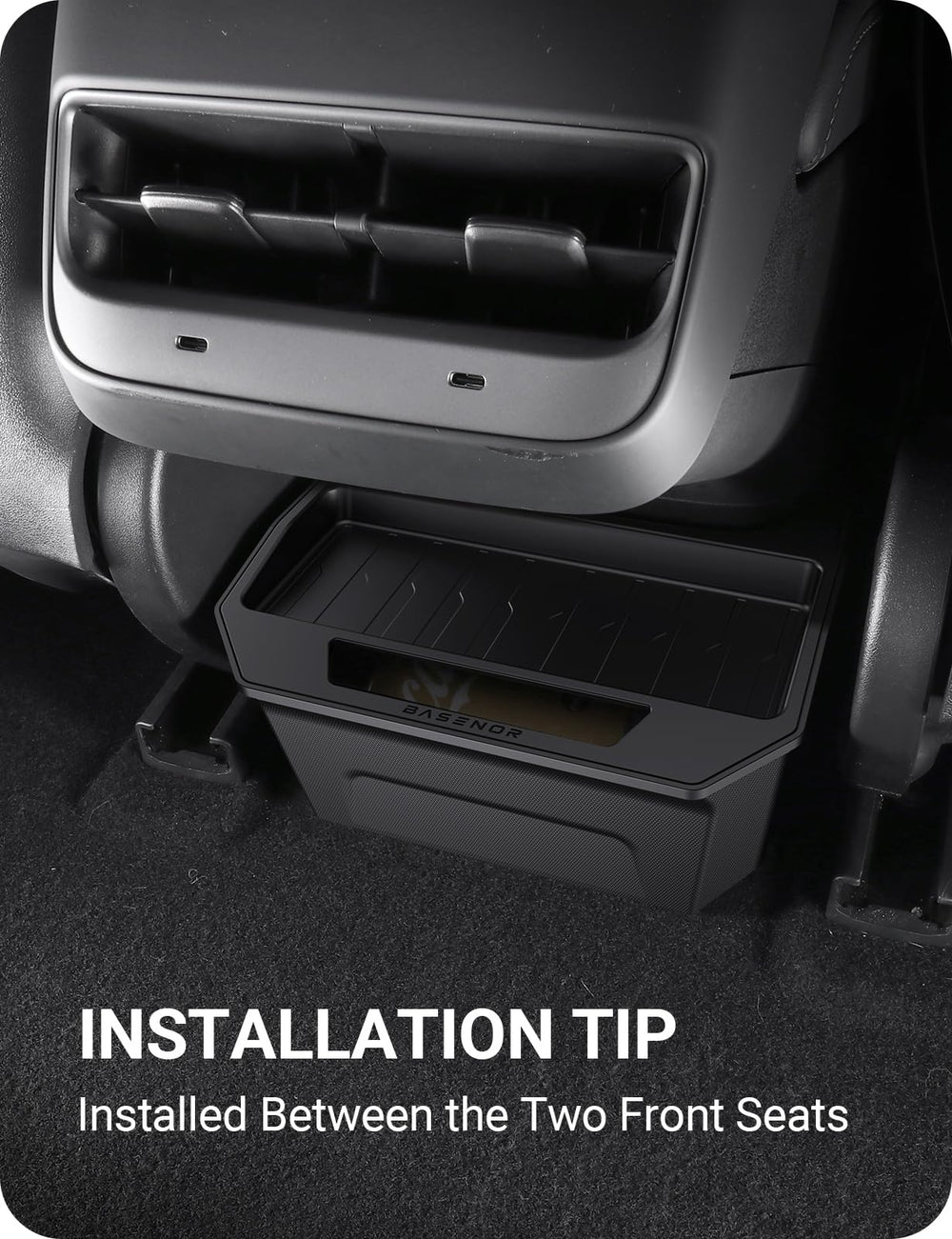 BASENOR anti-slip lid cover prevents slipping of contents on bumpy drives.