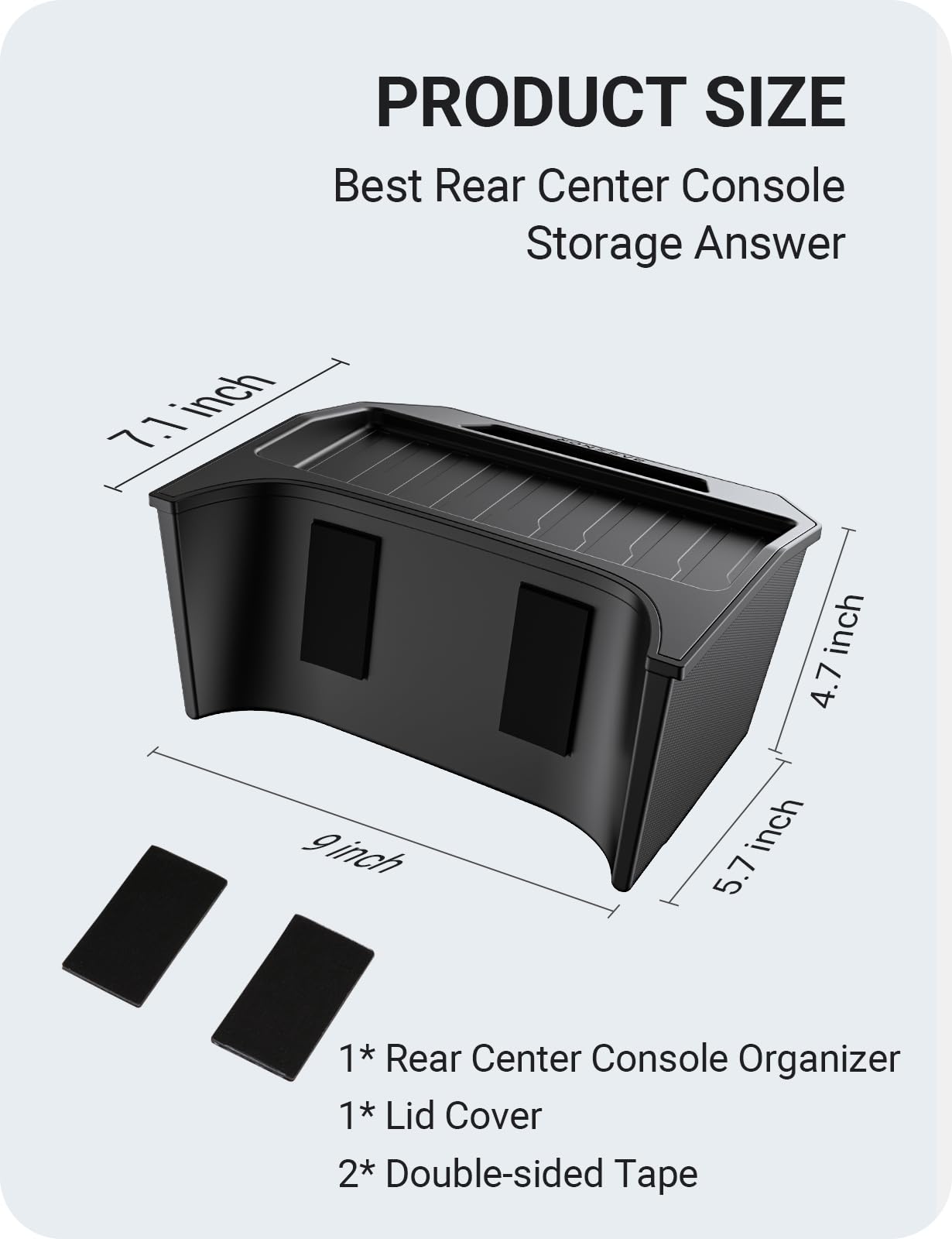 BASENOR Model 3 mats-compatible storage helps reduce clutter.