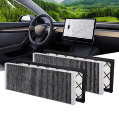 BASENOR Model Y filter kit front view for clean cabin air