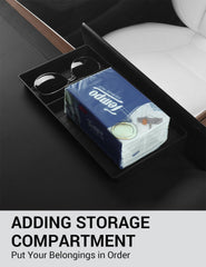 Basenor behind-screen tray preserves screen rotation while adding organized storage.