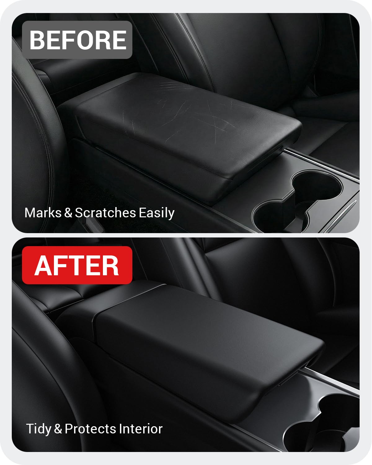 BASENOR center-console-cover waterproof and dustproof protection for daily driving.