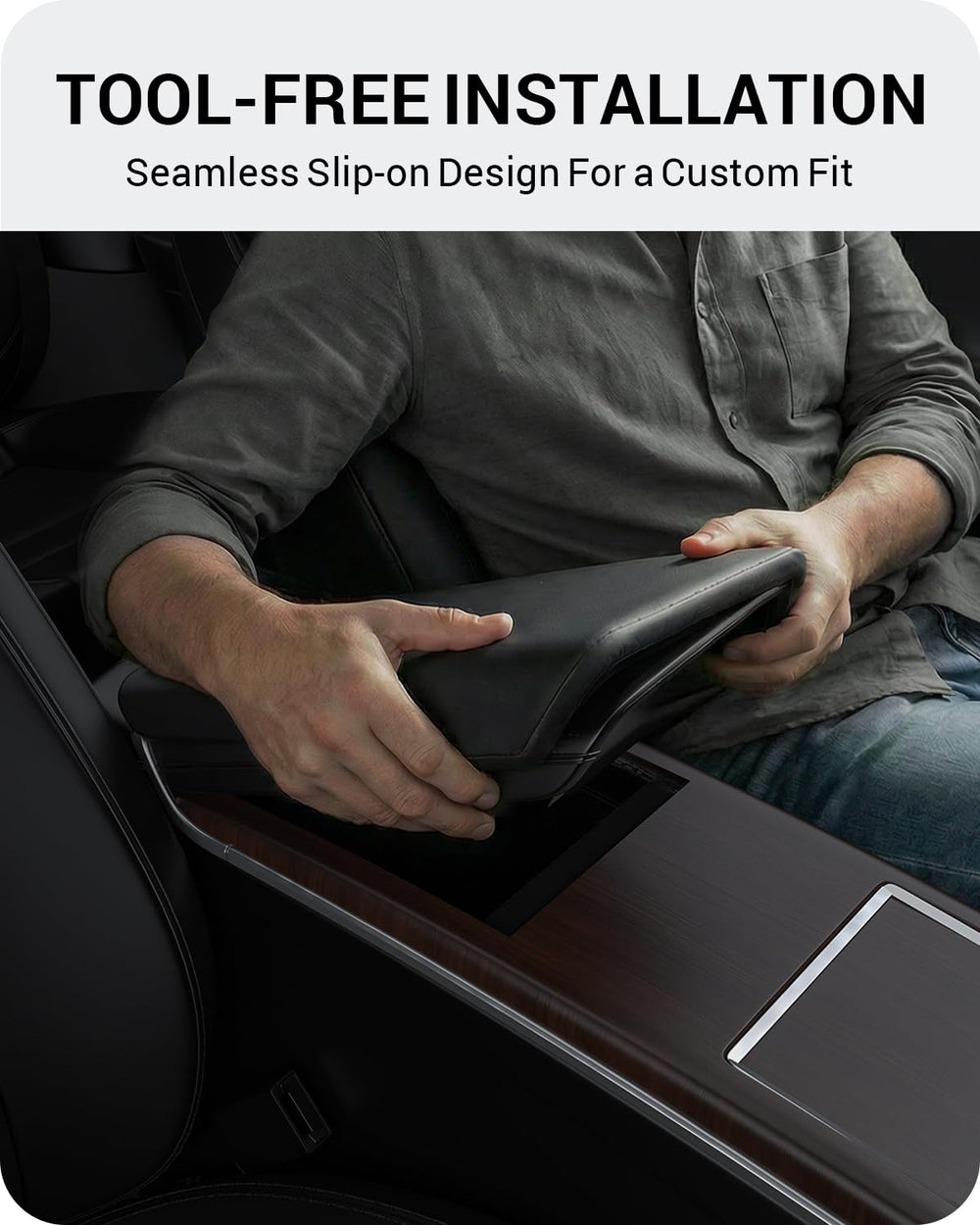 Easy BASENOR installation—no tools or adhesives, no residue
