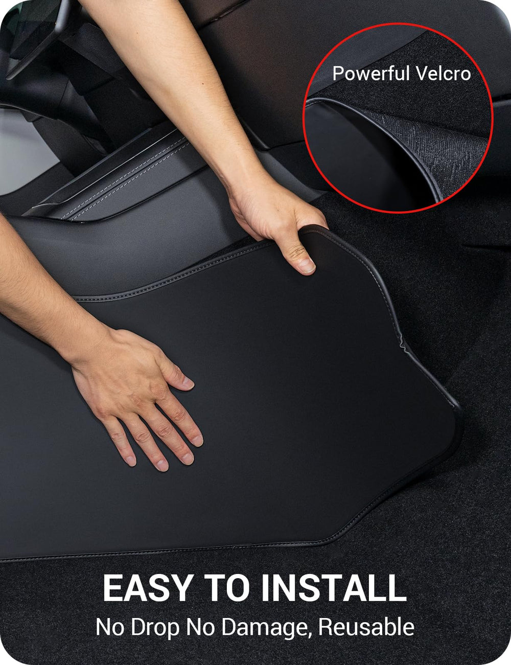BASENOR mat protects against dust, stains, and pet hair.