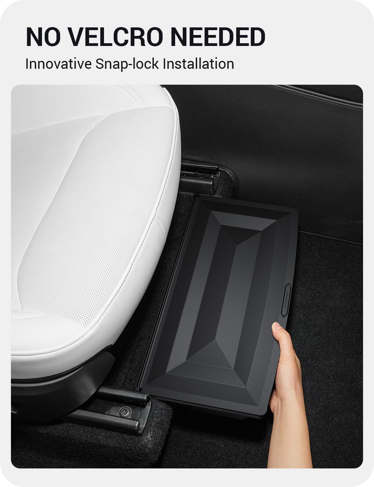 Basenor Juniper edition interior harmony with compact under-seat storage