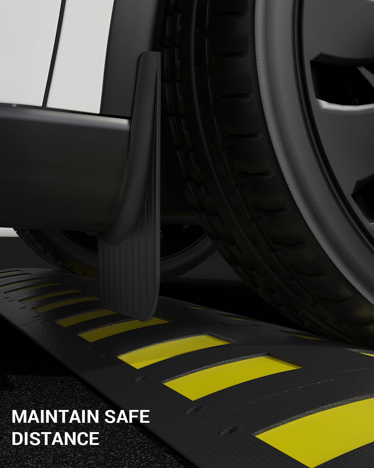 BASENOR mud flaps provide winter protection against snow and slush.