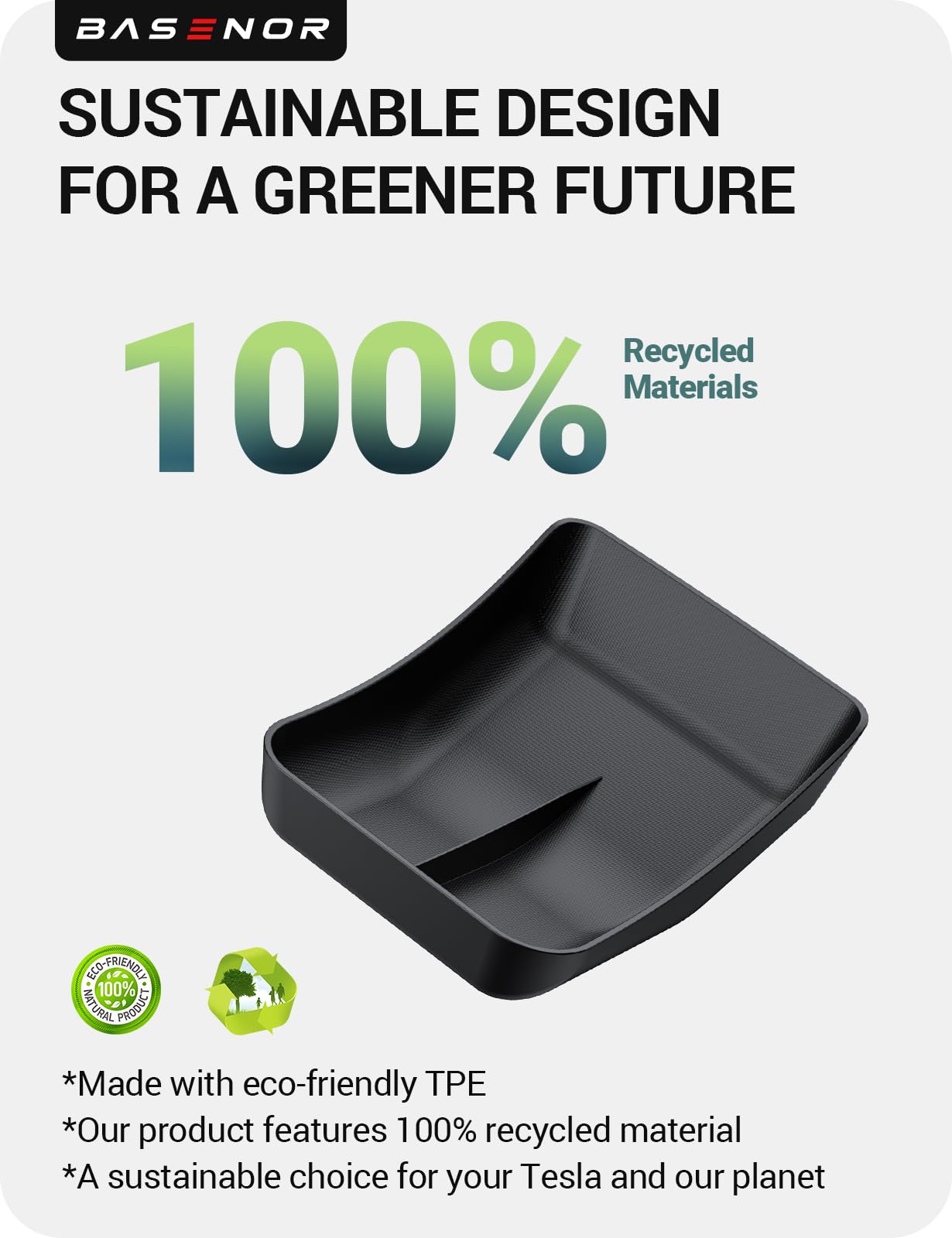 BASENOR easy-installation no drilling for quick upgrade