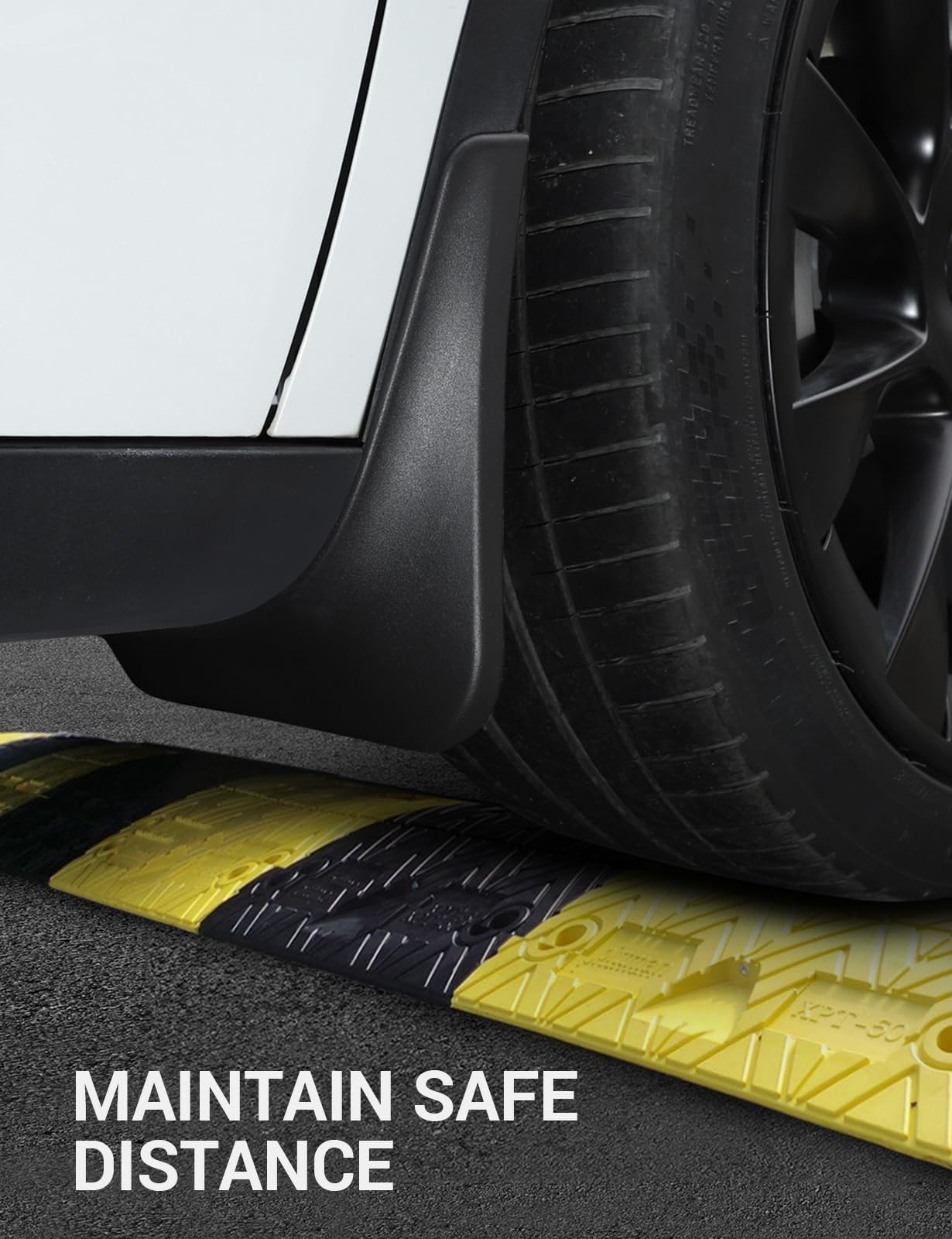 BASENOR wheel spray protection helps keep doors cleaner after wet drives