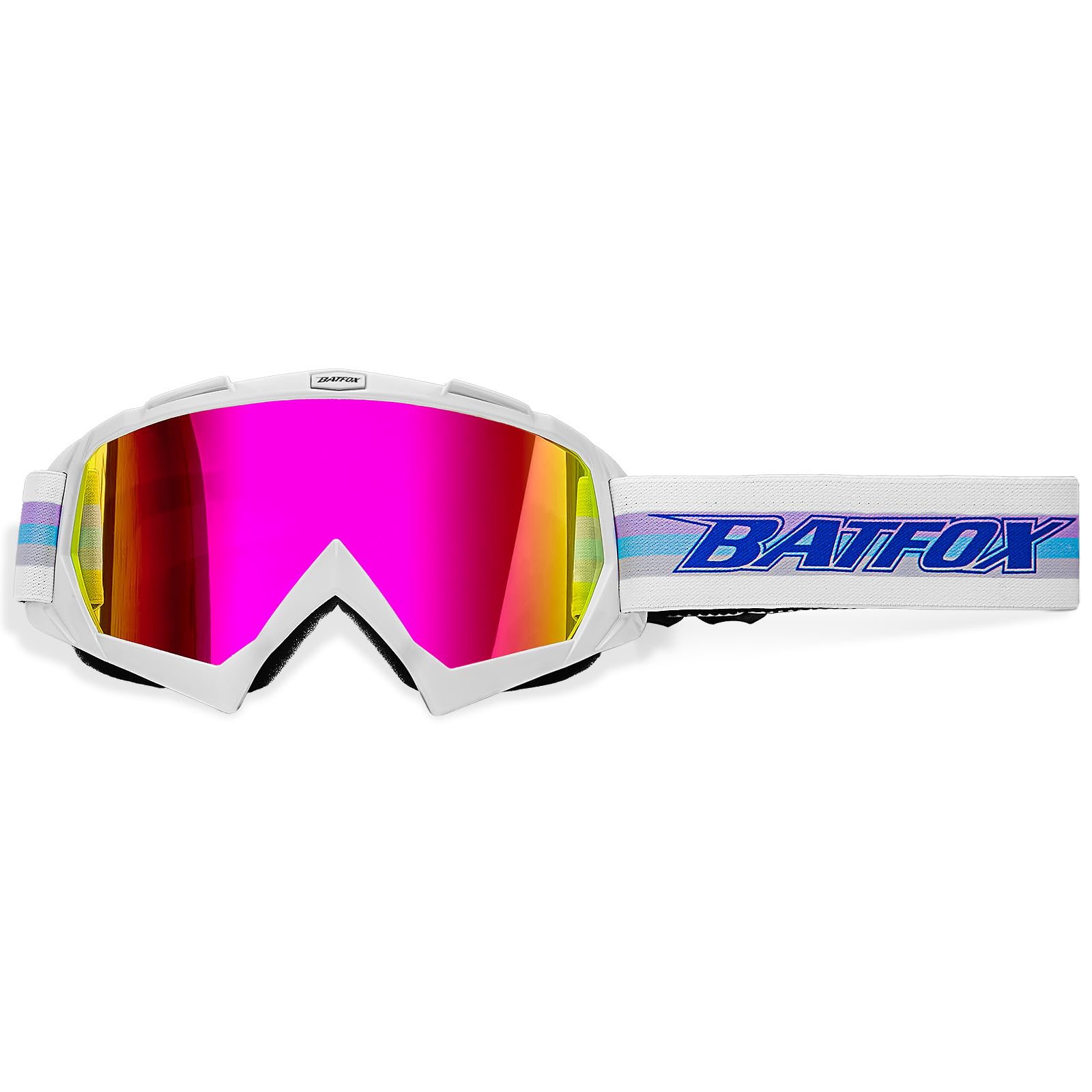 BATFOX dirt bike goggles high-clarity lenses for clear vision