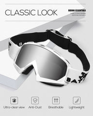 BATFOX goggles with PC lenses deliver clear vision while resisting debris.