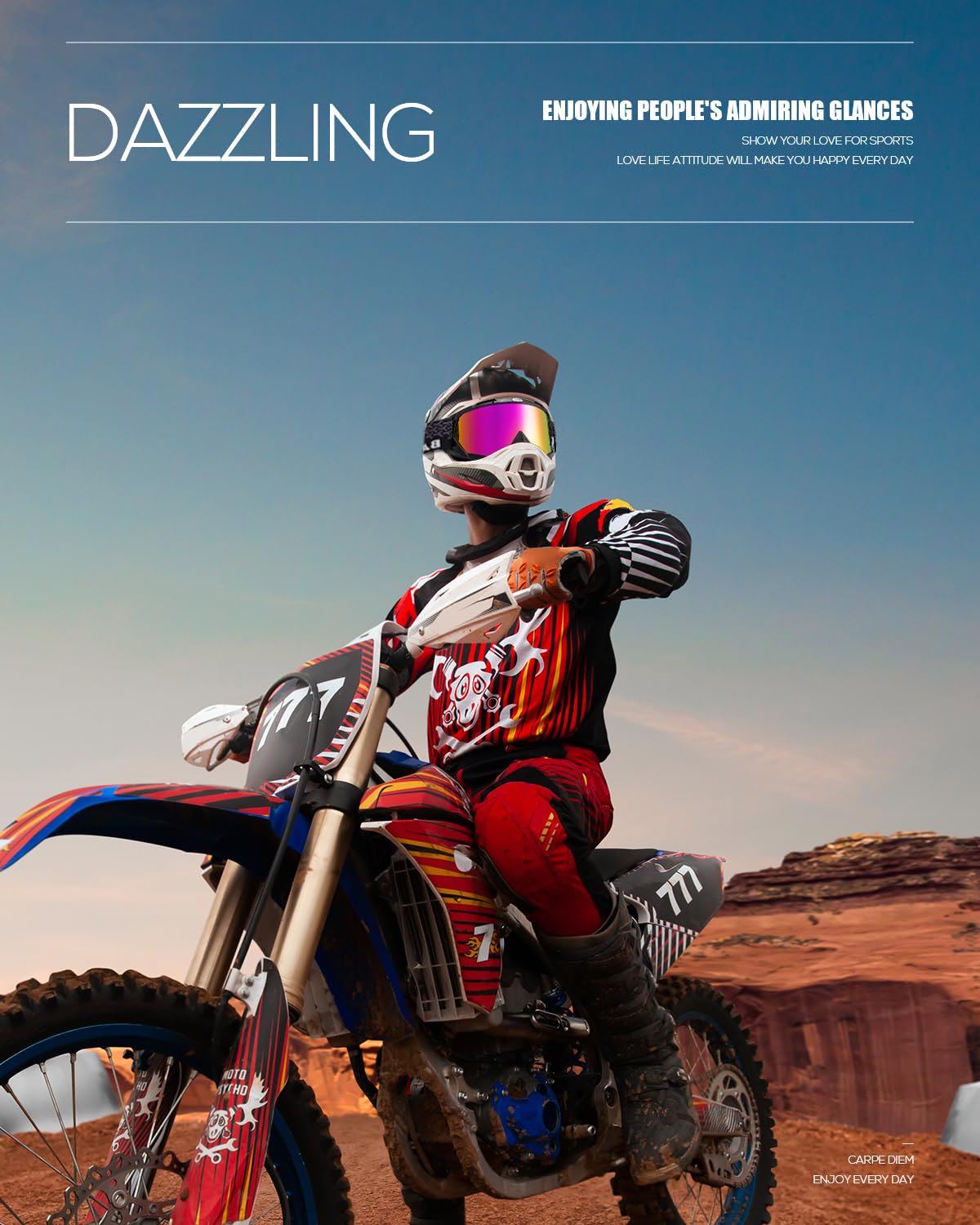 BATFOX ABS frame delivers durable protection against impact.