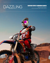 BATFOX ABS frame delivers durable protection against impact.