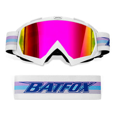 BATFOX motorcycle goggles secure strap for stable rides