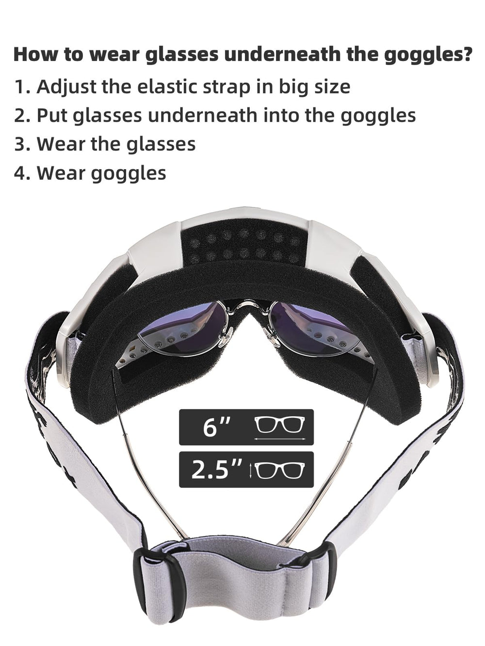 BATFOX REVO lens version with color lenses to reduce glare