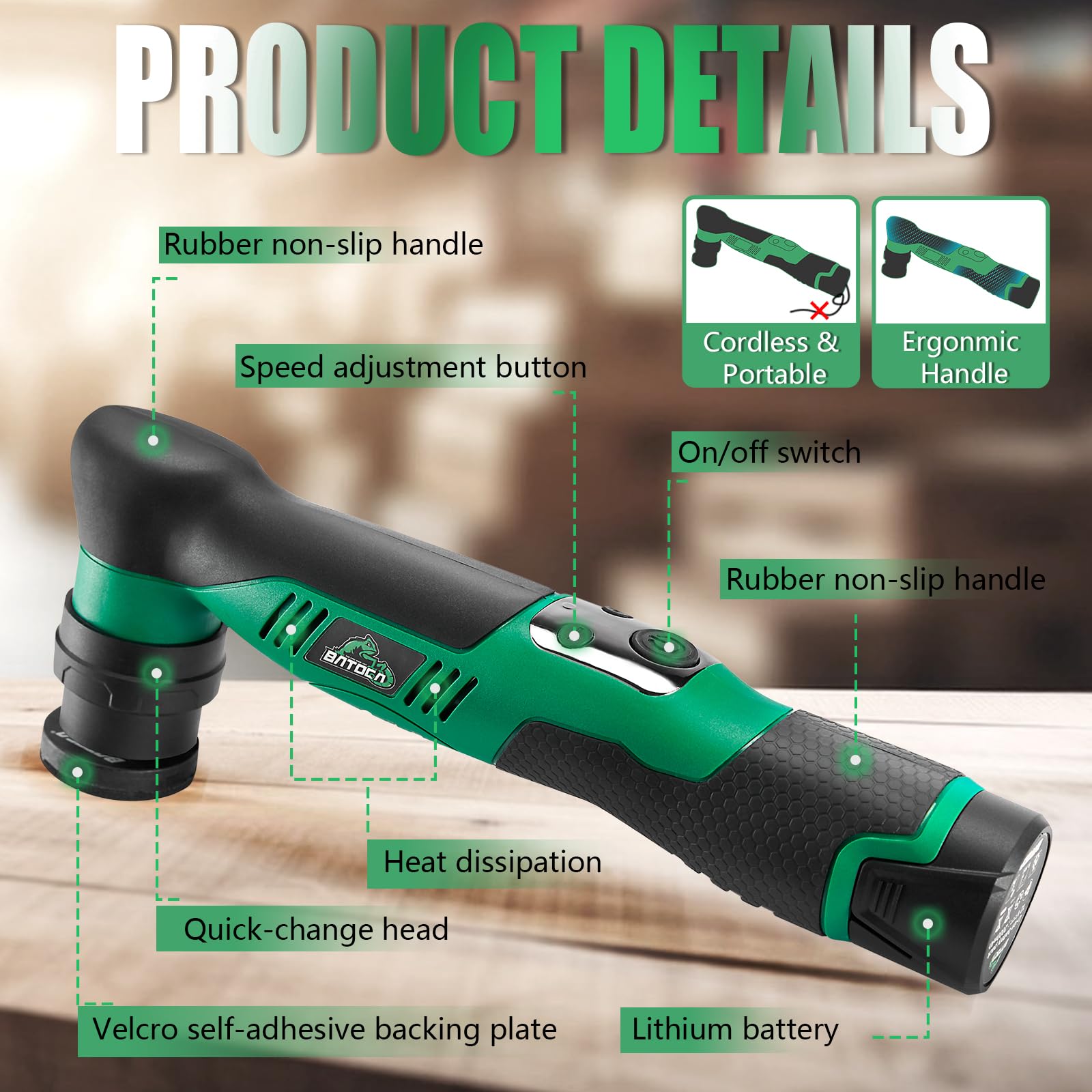 BATOCA S5 rotary vs orbital switch demonstrates dual-function polishing versatility.